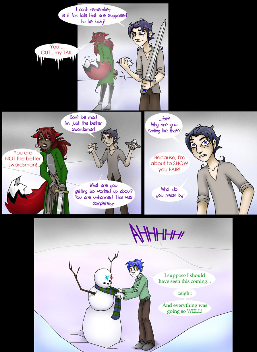 313. Dee: Snowball Fight