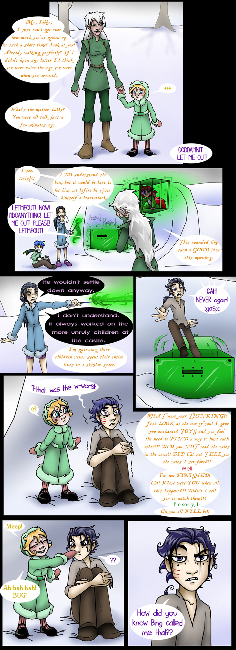 318. Dee: Snowball Fight